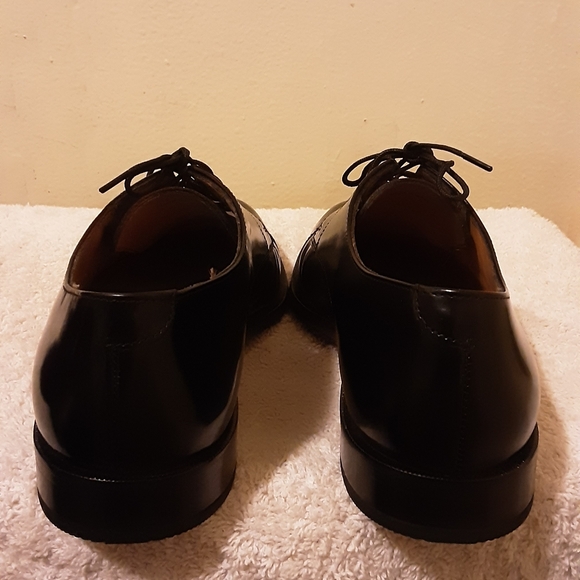 COLE HAAN Lexington II Black Leather Cap Toe Oxfor main image 7